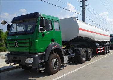Chine Camion de tracteur de Beibei/HOWO + 3 axe 42000L 45000 L 50000 L remorque de camion de réservoir de carburant de pétrolier/ fournisseur