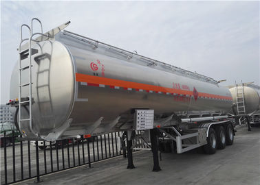 Chine 45000 litres d'alliage d'aluminium de pétrolier de remorque semi, pétrolier, réservoirs de carburant en aluminium de camion fournisseur