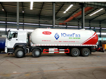 Chine Camion-citerne aspirateur de Sinotruk HOWO 35.5m3 LPG, camion de livraison de gaz de LPG pour faire cuire le gaz fournisseur