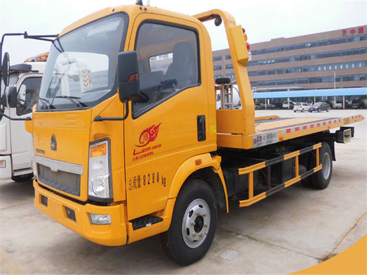 petite dépanneuse 4X2 à plat axes de 3 tonnes 2 6 roues pour Sinotruk HOWO ccc approuvé