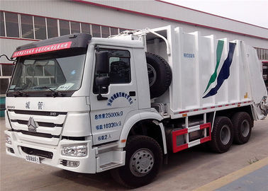 Chine Le camion 16 CBM de compacteur de déchets de SINOTRUK HOWO 6X4 10 roues pour des déchets se rassemblent fournisseur