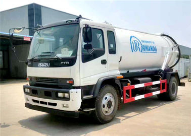Chine La remorque 6 de camion-citerne aspirateur d'ISUZU 4x2 roule le camion de réservoir d'eaux d'égout de vide de 8M3 8000L fournisseur