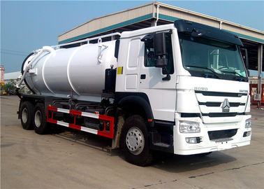 Chine Nettoyez à l'aspirateur les roues 16000L de la remorque 10 de camion-citerne aspirateur d'eaux d'égout pour Sinotruk HOWO fournisseur
