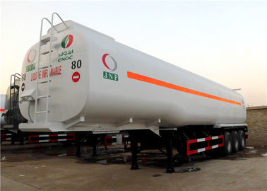 Chine de l'huile 60M3 de transport de bateau-citerne remorque semi, axe 3 60000L résistant de remorque de réservoir de carburant fournisseur