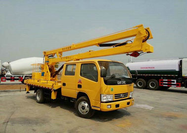 Chine Camion aérien de plate-forme de Dongfeng 16m, plates-formes de travail montées sur véhicule ccc approuvées fournisseur