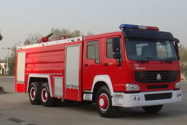 Chine Camion de pompe à incendie de l'eau et de mousse, HOWO réservoir d'eau lourd de camion de pompiers de délivrance de 290 puissances en chevaux fournisseur