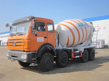 Chine Individu de Beiben 8X4 chargeant le camion de mélangeur concret rendement de 12 mètres cubes d'hauteur fournisseur