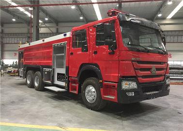 Chine Camion de délivrance du feu de mousse de l'eau du camion 7000l de lutte contre l'incendie de l'euro II 4x2 Sinotruk fournisseur