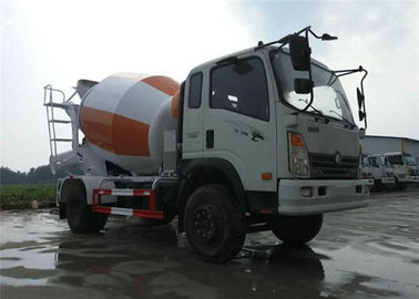 Chine Le camion mobile 4x2 6 de mélangeur concret roule le tambour de mélangeur de ciment 6m3 pour Sinotruk fournisseur