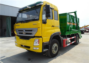 Chine Type hydraulique de bras d'oscillation du camion 10cbm de compacteur de déchets de chargeur de Sinotruk Homan 4x2 220hp 10m3 fournisseur