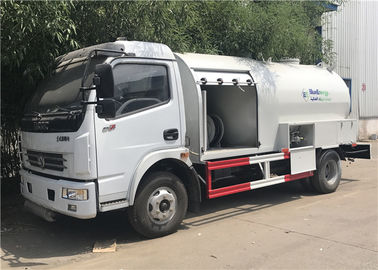 Chine 6m3 3 tonnes de 6000l de queue écourtée de camion de Lpg, camion remplissant de distributeur de Lpg de roues de Dongfeng 6 fournisseur