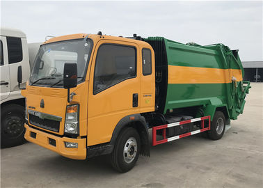 Chine Le camion de collecteur de déchets du camion 5tons de compacteur de déchets de HOWO 4X2 8m3 a comprimé le camion à ordures fournisseur