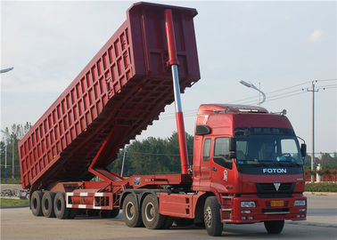 Chine Remorque de camion à benne basculante de Tri axe 40 tonnes 60 tonnes de 35M3 d'extrémité de verseur de remorque semi pour le minerai fournisseur