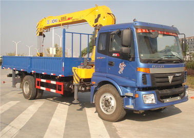 Chine Le sino camion du camion FOTON 4x2 de la Chine a monté la grue 8 tonnes de grue droite du bras montée par cargaison XCMG fournisseur