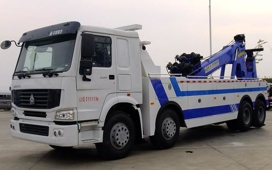 acheter Le type résistant 4 les axes 12 de dépanneuse de naufrageur de Howo 8x4 371hp roule 25 tonnes fabrication en ligne