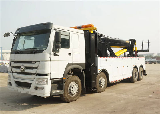 acheter la dépanneuse 12 de naufrageur de la route 50T roule 8x4 371hp 50 tonnes laissées/conduite à droite fabrication en ligne
