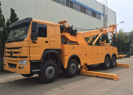acheter Dépanneuse résistante de SINOTRUK HOWO, 12 roues 50 tonnes dépanneuse de rotateur de 360 degrés fabrication en ligne