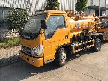 Camion d'aspiration d'eaux d'égout des axes 5m3 de la remorque 2 de camion-citerne aspirateur de Forland 4x2 5000L fournisseur