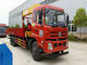 Dongfeng stable 6x4 camion de camion de grue de 10 tonnes/3 axes pour des matériaux de construction fournisseur