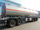 Semi remorques résistantes professionnelles 42000L 45000 L 50000 L remorque de réservoir d'huile/carburant fournisseur