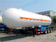 25 tonnes de camion-citerne aspirateur de la remorque 3 de l'axe Q345R 50000L 50M3 25T LPG de gaz de camion-citerne aspirateur fournisseur