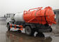 Camion de réservoir d'eaux d'égout d'eau des roues 4000L de HOWO 6 + camion fécal 8000L de l'aspiration 4000L fournisseur