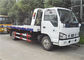 Petite dépanneuse d'ISUZU 4x2, 6 roues camion de naufrageur à plat de 3 tonnes pour deux/trois voitures fournisseur