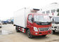 FAW Dongfeng 4X2 a frigorifié le camion de boîte 5 tonnes de camion de refroidissement d'aliments de préparation rapide fournisseur