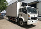 Petit camion réfrigéré de Sinotruk FAW 4X2, camions réfrigérés commerciaux de la fibre de verre 5T fournisseur