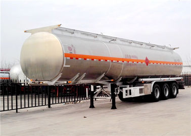 Remorque de réservoir de transport d'huile de l'axe 42000L 42cbm de la remorque 3 de camion-citerne aspirateur de carburant d'alliage d'aluminium fournisseur