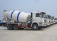 Individu professionnel mélangeant le camion concret, camions préparés de ciment de 6X4 10m3 fournisseur
