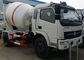 La petite couleur du camion 5CBM Dongfeng 4x2 5M3 de mélangeur concret a adapté les SOLIDES TOTAUX aux besoins du client 16949 certifiés fournisseur