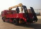Dongfeng 4x2 camion de grue de 4 tonnes, camion de 2 axes a monté la grue télescopique fournisseur