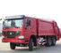 Camion de collecte des déchets de Howo, 6 - le camion cubique de compacteur des déchets 9 pour des déchets se rassemblent fournisseur