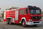 Camion de pompe à incendie de l'eau et de mousse, HOWO réservoir d'eau lourd de camion de pompiers de délivrance de 290 puissances en chevaux fournisseur