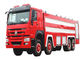 Mousse du camion 20m3 de lutte contre l'incendie de Sinotruk HOWO 8x4 et camions de pompiers de l'eau vrais fournisseur
