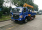 Le camion à benne basculante de Foton a monté la grue Forland 6t 10t camion de grue de 8 tonnes pour la construction fournisseur