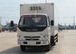 Camion réfrigéré de boîte de roues de FOTON 6 petit, 3 tonnes de réfrigérateur de camion de congélateur fournisseur