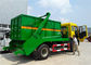 Homan a balayé le camion à ordures de bras d'oscillation d'enlèvement des ordures de corps, camion à ordures de chargeur de saut fournisseur