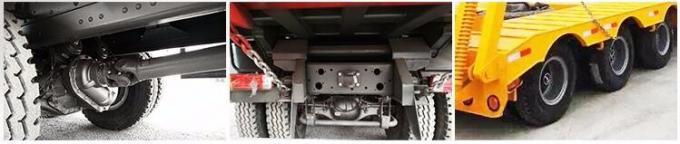 De la vente 2015 chaude de conteneur de décharge utilisation à plat de remorque semi pour le transport de conteneur