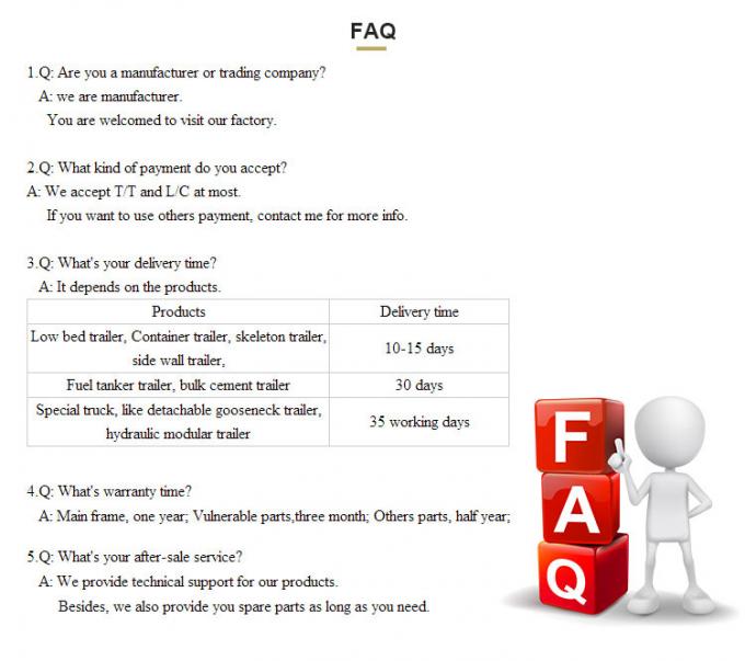 axe 3 de haute qualité de petit prix 40 pieds de couche horizontale de la remorque 40ft de lit plat de remorque semi à vendre