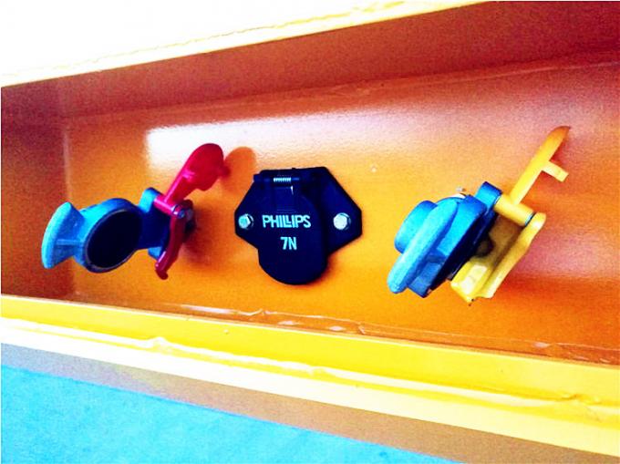 Remorque célèbre de camion d'excavatrice de couche horizontale de tonne de la Chine CLW 40-60 et basses remorques à plat