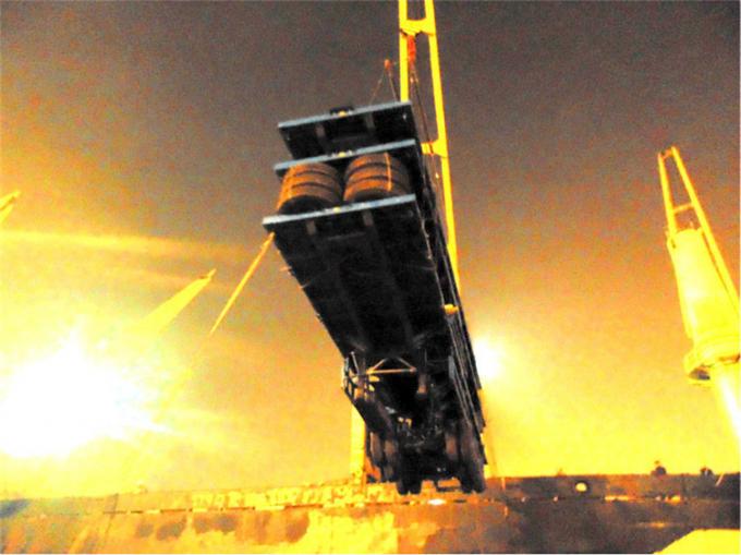 Remorque célèbre de camion d'excavatrice de couche horizontale de tonne de la Chine CLW 40-60 et basses remorques à plat